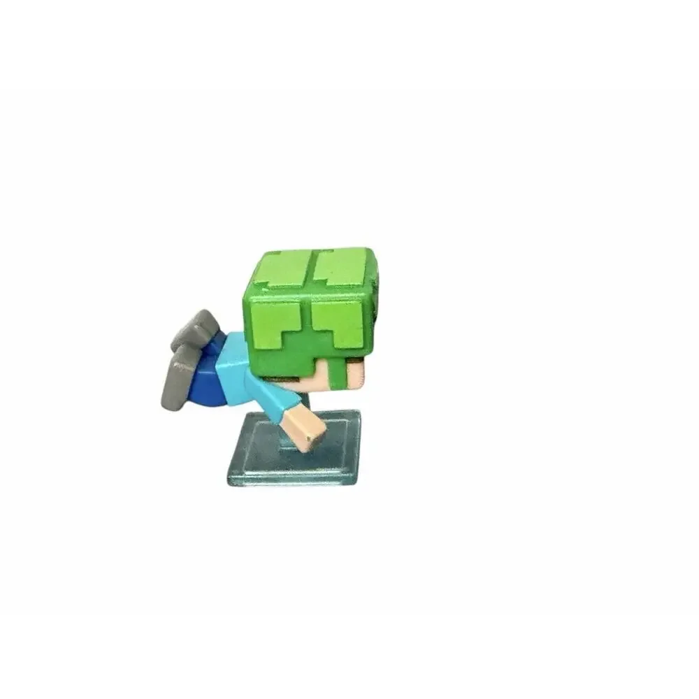 Minecraft Mini Figure Aquatic Collection Series 15 1” Steve W/ Turtle Shell